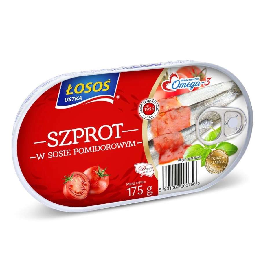 Łosoś szprot w sosie pomidorowym - PSS Społem Zamość